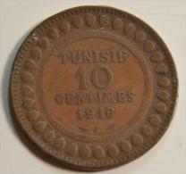 Tunisie 10 Centimes 1916 A - Túnez