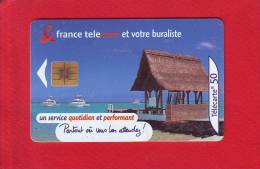 3 - Telecarte Publique  France Telecom Buraliste C Plage ( F1098 SO3 ) - 2000