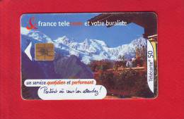 4 - Telecarte Publique  France Telecom Buraliste B Montagne ( F1097 SO3 ) - 2000