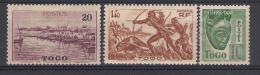 Togo Y/T   Nr 188*,199*,Taxe33* (a6p2) - Nuevos