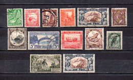 Nueva Zelanda   1935  .-   Y&T Nº    193/202 - 204/206 - Used Stamps