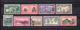 Nueva Zelanda   1940  .-   Y&T Nº    243/248 - 250/252 - Used Stamps