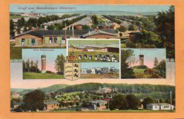 Gruss Vom Barackenlager Munsigen 1910 Postcard - Muensingen