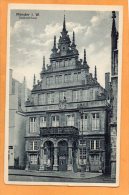 Munster Stadtweinhaus Old Postcard - Münster