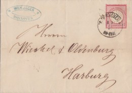 DR Brief EF Minr.19 Hannover - Storia Postale
