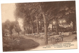 HOTEL DES CHASSES--AVON-FONTAINEBLEAU-ROUTE DE THOMERY--LE RESTAURANT EN PLEIN AIR - Restaurantes