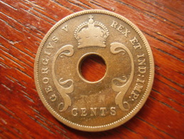 BRITISH EAST AFRICA USED TEN CENT COIN BRONZE Of 1922  - GEORGE V. - Colonie Britannique