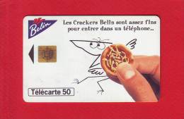 21 - Telecarte Publique Belin Crackers 95 ( F610 ) - 1995