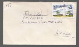 Barbados 1994 Airmail Cover To USA Lighthouse - Barbados (1966-...)