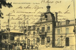 CPA (51)  RILLY LA MONTAGNE La Mairie (edition Toilée) - Rilly-la-Montagne