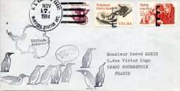 USA. Enveloppe Polaire De 1984. Mc Murdo Station. - Forschungsstationen