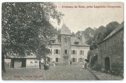 Cpa: 12 Château De BOET (animé) Près De LAGUIOLE (ar. Rodez) N° 317 - Laguiole