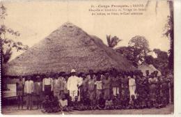 Afrique  Congo   Français    Balois  Chapelle Et Chrétiens - Frans-Kongo