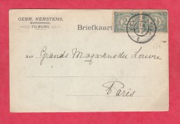 CPA - TILBURG - Gebr. KERSTENS , Wijnhandel - 1904 - Cachet Echantillons De Poste - Tilburg