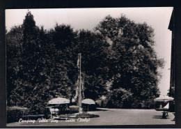 RB 932 - Real Photo Postcard - Camping Villa Rey - Turin Torino Italy - Places & Squares