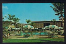 RB 932 - Trindad Postcard - Pool & Pool Terrace - Hilton Hotel - Port Of Spain - Trinidad