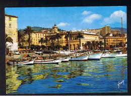 RB 932 - Corsica Corse France Postcard - Le Quai De Plaisance Dominant La Place Foch  - L'Hotel De Ville - Corse