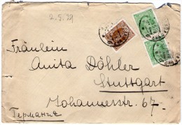 RUSSIA/RUSSIE-COVER FROM KHARKOV-UKRAINE TO GERMANY 1929/ITALIAN VICE CONSULATE - Covers & Documents