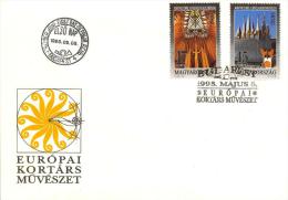 HUNGARY - 1993. FDC - Europa - Buildings Designed By Imre Makovecz  MNH! Mi 4241-4242. - FDC