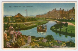 Postcard - New Waterways, Gt. Yarmouth         (11184) - Great Yarmouth
