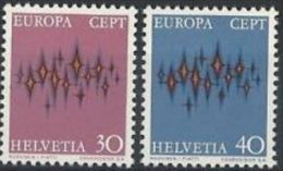 1972 - Svizzera 899/900 Europa ---- - Neufs