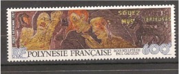 POLYNESIE FRANCAISE - 1987 - N°198 Poste Aérienne Neuf** - Bois Sculpté De Gauguin - Ungebraucht