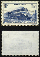 N° 340 13° CONGRES DES CHEMINS DE FER Oblit TB Cote 8,5€ - Gebruikt