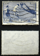 N° 396 COUPE DU MONDE FOOTBALL 1938 TB Oblit  Cote 15€ - Gebruikt