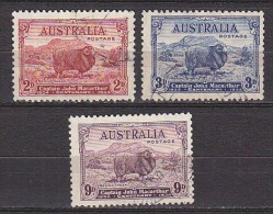 PGL BJ0827 - AUSTRALIE AUSTRALIA Yv N°97/99 - Gebraucht