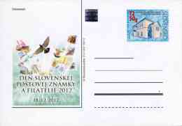 Entier Postal De 2012 Sur Carte Postale Illustrée "Journée Du Timbre Et De La Philatélie 2012" - Cartoline Postali