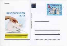 Entier Postal De 2012 Sur Carte Postale Illustrée "Exposition Philatélique De Sindelfingen 2012" - Postales