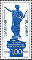 BULGARIA - 2012 - 150ans De La Naissance De Arnoldo Dzoki - Sculpteur Italien - 1v ** - Unused Stamps