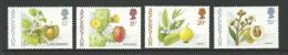 1987 Edible Bush Fruits  Set Of  4  MUH Full Gum On Rear Scott  No´s 416/419  Nice Looking Set - Ascension (Ile De L')