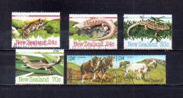 Nueva Zelanda   1984  .-   Y&T Nº   871/873 - 875 - 876/877 - Used Stamps