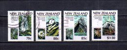 Nueva Zelanda   1987  .-   Y&T Nº   960/963 - Used Stamps