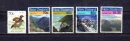 Nueva Zelanda   1988  .-   Y&T Nº   990 - 991/994 - Used Stamps
