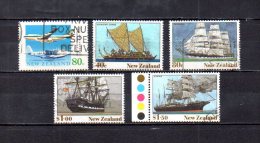 Nueva Zelanda   1990  .-   Y&T Nº   1059 - 1060 - 1063/1065 - Oblitérés