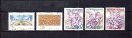 Nueva Zelanda   1990  .-   Y&T Nº   1078 - 1082 - 1084/1085 - 1087 - Used Stamps