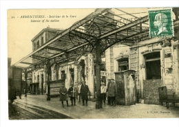 Armentières Interieur De La Gare - Armentieres