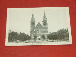 QUAREGNON   -  Eglise Notre Dame De Lourdes Et L´ Esplanade - Quaregnon