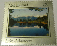 New Zealand 1983 Lake Matheson 45c - Used - Used Stamps