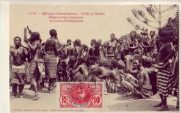 Afrique   Cote D'Ivoire   Danses Indigènes  (femmes Aux Seins Nus) - Elfenbeinküste