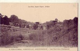 Afrique   Cote D'Ivoire    Agboville - Abengourou  Les Rochers D'Aniassué ( Convoi D'utilitaires) - Ivoorkust