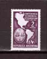 ARGENTINA 1957 Interamerican Conference Yvert Cat. N° Air 46 MINT NEVER HINGED - Nuevos