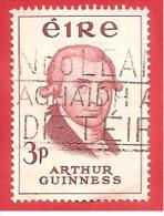 IRLANDA - EIRE - USATO - 1959 - Arthur Guinness - 3 Penny - Michel IE 142 - Oblitérés