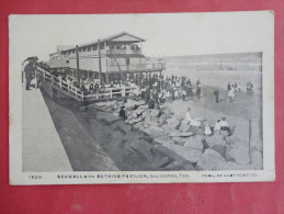 Galveston,TX--Sea Wall With Bathing Pavilion--not Mailed--PJ 192 - Sonstige & Ohne Zuordnung