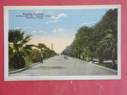 Galveston,TX--Broadway Boulevard--not Mailed--PJ 193 - Sonstige & Ohne Zuordnung