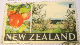 New Zealand 1968 Apples And Fruit Trees 8c - Used - Oblitérés