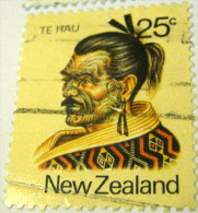 New Zealand 1980 Maori Personalities Te Hau 25c - Used - Used Stamps