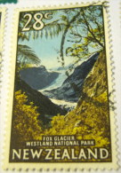 New Zealand 1968 Fox Glacier Westland National Park 28c - Used - Used Stamps